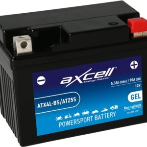 Axcell GEL 5Ah 70A -/+ 12V akumuliatorius 113x70x85mm