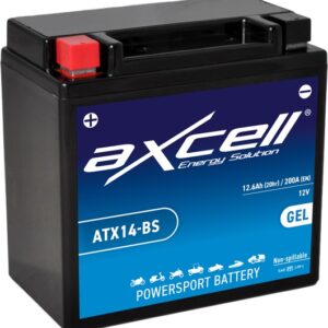 Axcell GEL 12Ah 200A +/- 12V akumuliatorius 150x87x145mm