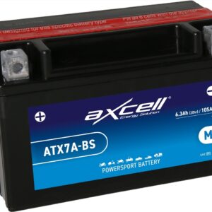 Axcell MF 6Ah 105A +/- 12V akumuliatorius 150x87x93mm - Image 1