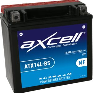 Axcell MF 12Ah 200A -/+ 12V akumuliatorius 150x87x145mm