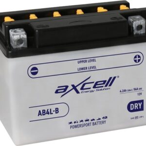 Axcell DRY 4Ah 56A -/+ 12V akumuliatorius 120x70x92mm