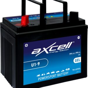Axcell Garden GEL 28Ah 300A +/- 12V akumuliatorius 195x125x176mm