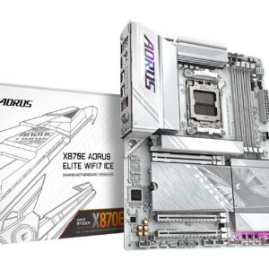 Mainboard|GIGABYTE|AMD X870|SAM5|ATX|Memory DDR5|Memory slots 4|X870EAELITEWF7ICE1.2