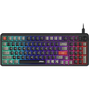 Klaviatūra GAMING BLACK US/FORGE GK110 US MSI