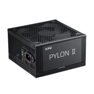 Power Supply|ADATA|XPG PYLON II|ATX 3.1|650 Watts|Efficiency 80 PLUS BRONZE|MTBF 100000 hours|PYLON650IIB-BKCEU