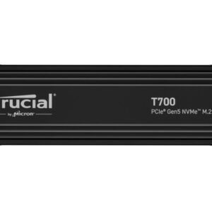 SSD|CRUCIAL|T700|1TB|M.2|PCIe Gen5|NVMe|TLC|Write speed 9500 MBytes/sec|Read speed 11700 MBytes/sec|TBW 600 TB|CT1000T700SSD5