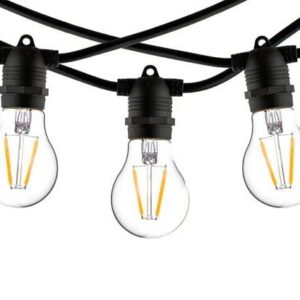 LAMP LED GARLAND GARDEN STRING/E27 10M VS-628 VISIONAL