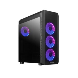 Kompiuterio korpusas|CHIEFTEC|SCORPION 4|MiniTower|Kompiuterio korpusas product features Transparent panel|Not included|ATX|MicroATX|MiniITX|Colour Black|GL-04B-UC-OP