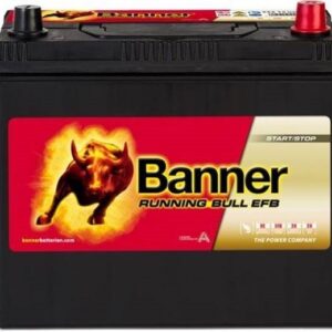 Banner EFB 55Ah 460A akumuliatorius 12V 238x129x203x225mm