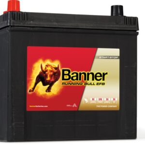 Banner EFB 65Ah 550A +- akumuliatorius 12V, 233x173x203/225mm