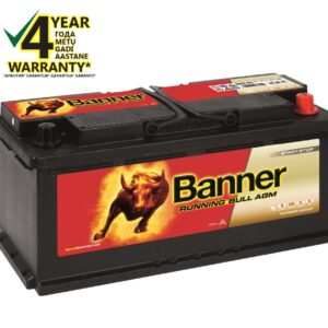 Banner AGM 105Ah 950A RUNNING BULL akumuliatorius 12V 394x175x190mm