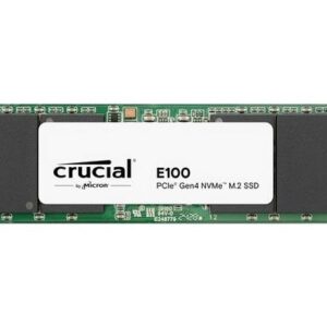 SSD|CRUCIAL|E100|1TB|M.2|NVMe|3D NAND|Write speed 3000 MBytes/sec|Read speed 5000 MBytes/sec|CT1000E100SSD8