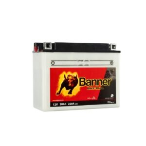 Banner 20Ah Bike Bull -+ 12V 220A akumuliatorius 205x90x162mm