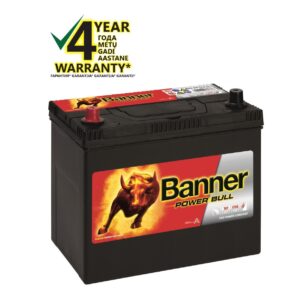 Banner 45 Ah 390A +- 12V Power akumuliatorius 238x129x203/225mm