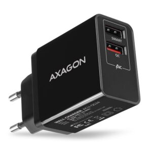 MOBILE CHARGER WALL USB 24W/2PORT ACU-QS24 AXAGON