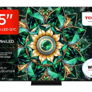 Televizorius|TCL|55 "|4K Ultra HD|3840 x 2160 pixels|Flat|16:9|QD-Mini LED|55Q7C