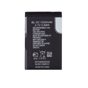 BL-5C Battery for Nokia 1020mAh Li-Ion (OEM)