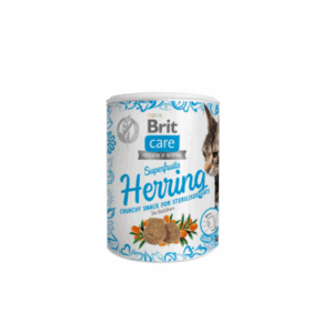 Brit Care Cat Superfruits Herring skanėstas katėms, 100 g