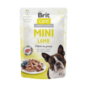 Brit Care Mini konservai su ėrienos filė mažų veislių šunims, 85 g