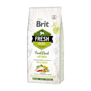Brit Fresh Duck with Millet Active Run&Work, 12 kg
