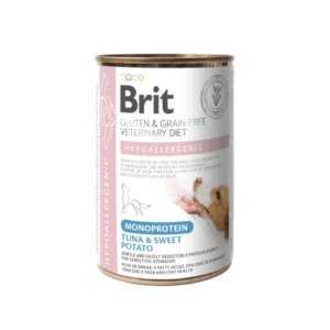 Brit GF Veterinary Diets konservai šunims Hypoallergenic Monoprotein Tuna, 400 g