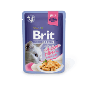 Brit Premium Delicate Chicken in Jelly konservai katėms su vištiena, 85 g - Image 1