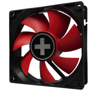 CASE FAN 80MM REDWING 3PIN+4P/12V XF037 XILENCE