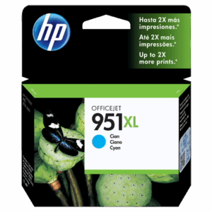 HP 951XL ink cartridge, cyan