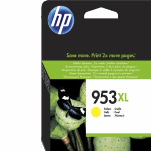 HP 953XL ink cartridge, yellow