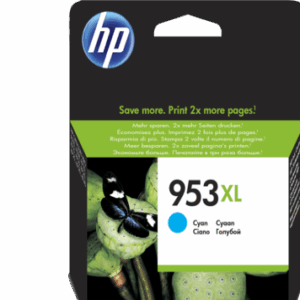 HP 953XL ink cartridge, cyan