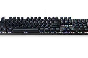 Klaviatūra GS101 BLACK/SILVER/MRGS101-UK MEDIARANGE