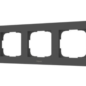 SMART SWITCH FRAME H2 (3-GANG)/GRAY FE-X02D-G AQARA