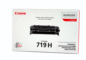 Canon cartridge 719H, high capacity, contract