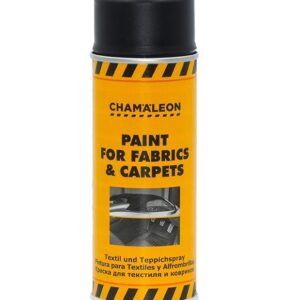 Aerozoliniai juodi kilimėlių dažai 0.4L CHAMAELEON