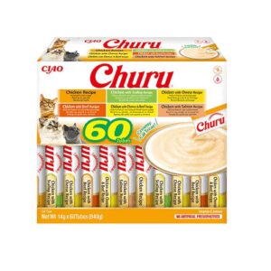 Churu MIX kreminis skanėstas katėms,su vištiena, 60 vnt., 1 vnt.