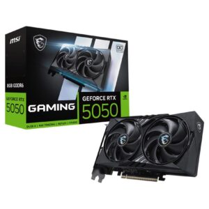 Graphics Card|MSI|NVIDIA|GeForce RTX 5050|8 GB|GDDR6|128 bit|PCI Express x16 5.0|Active|RTX50508GGAMINGOC