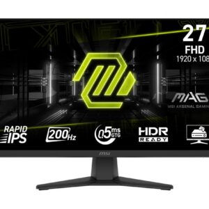 LCD Monitor|MSI|MAG 272F|27"|Gaming|Matte|Panel IPS|1920x1080|16:9|200Hz|0.5 ms|Colour Black|MAG272F