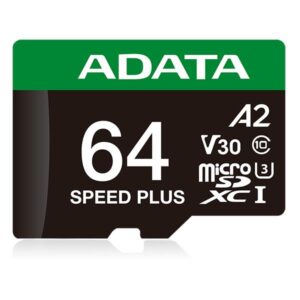 MEMORY MICRO SDXC 64GB UHS-I/UD64GUI3V30A2SP-RA1 ADATA