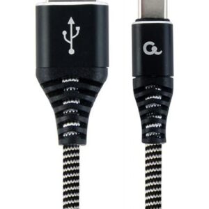 CABLE USB-C TO USB2 1M BLK/WHT/CC-USB2B-AMCM-1M-BW GEMBIRD