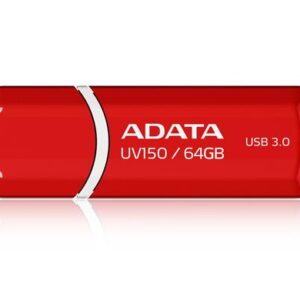 MEMORY DRIVE FLASH USB3.1 64GB/RED AUV150-64G-RRD ADATA