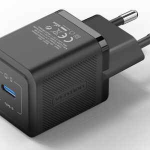 MOBILE CHARGER WALL 20W USB-C/1P BLACK FEPB0-EU VENTION