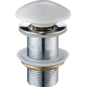 Dugno vožtuvas be persipylimo Mexen "Klik-klak", White ceramic, 79910-25 - Image 1