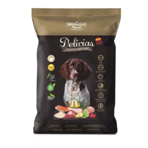 Sausas šunų maistas Delicias Dog Adult Soft pusiau minkštas, 1.5 kg, 1 vnt.