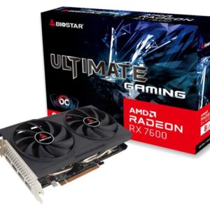 Graphics Card|BIOSTAR|AMD|Radeon RX 7600|2318 MHz|8 GB|GDDR6|128 bit|PCI Express 4.0|Active|VA76S6RM81