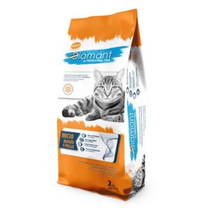 Sausas kačių maistas Diamant Cat Micio su jautiena ir vištiena, 2 kg, 1 vnt.