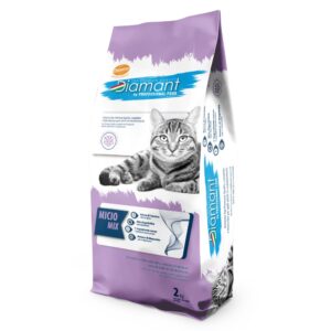 Sausas kačių maistas Diamant Cat Micio Mix su vištiena ir žuvimi, 2 kg, 1 vnt.