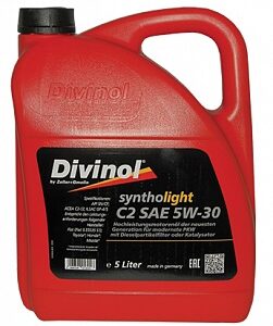 Syntholight DIVINOL C2 5W-30 5 l. SN/CF, ACEA C2-12 (F.T.H.M)