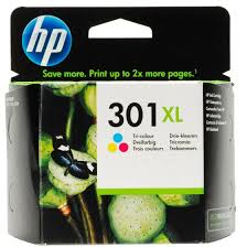 HP CH564EE ink cartridge No. 301XL, tricolor, high capacity