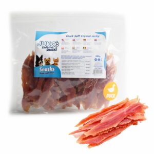 JUKO skanėstas Snacks Duck Soft Crystal Jerky antienos juostelės, 500 g, 1 vnt.