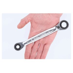 Dvigubas terkšlinis veržliaraktis KS TOOLS 4in1 10x19/13x17mm - Image 6